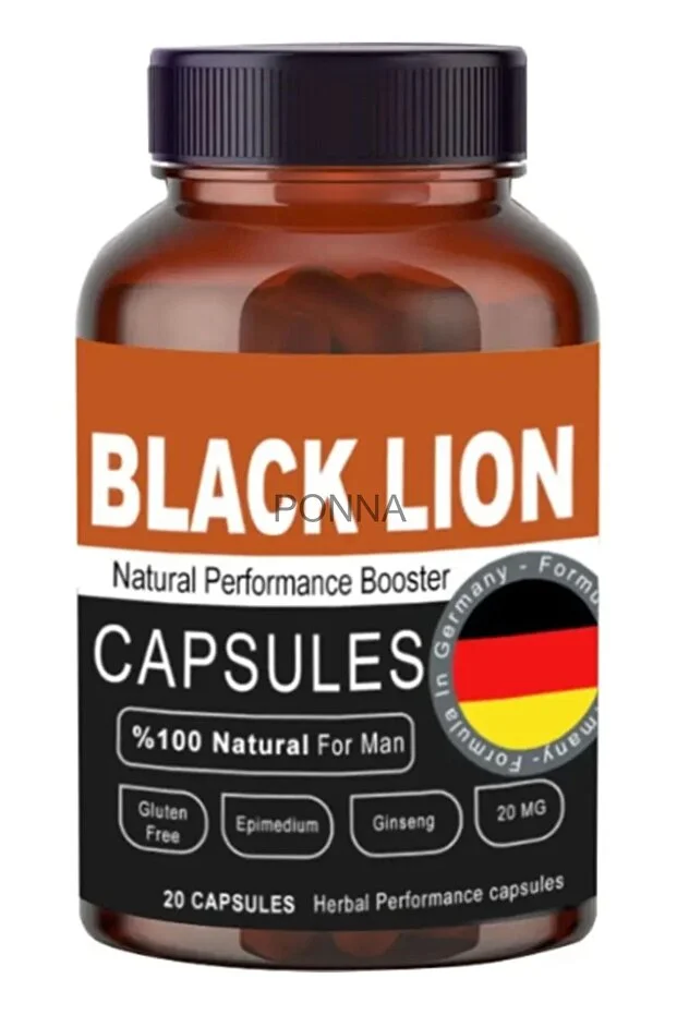 BLACK LION CAPSULE ERKEK PERFORMANS 20CAPS