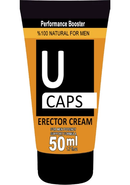 U CAPS CREAM ERKEK PERFORMANS 50ML
