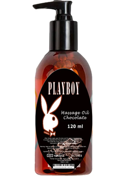 PLAYBOY MASSAGE OIL ÇİKOLATALI MASAJ YAĞI 120ML