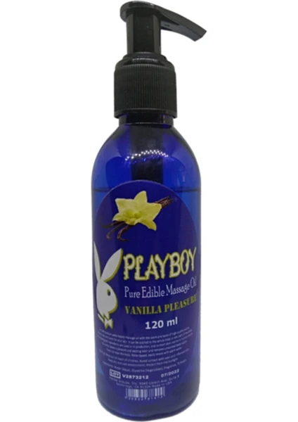 PLAYBOY PURE EDIBLE MASSAGE OIL ŞEFTALİLİ MASAJ YAĞI 120ML