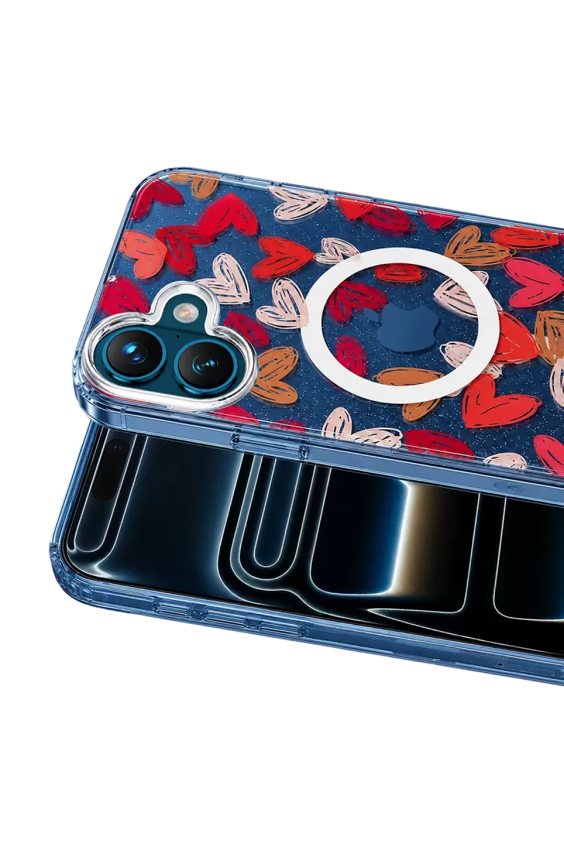 Onegif Apple iPhone 16 Desina Magsafe Kapak - Desen 6