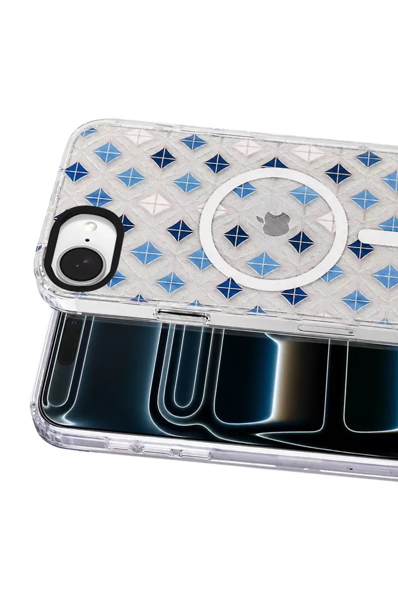 Onegif Apple iPhone 17E Desina Magsafe Kapak - Desen 4