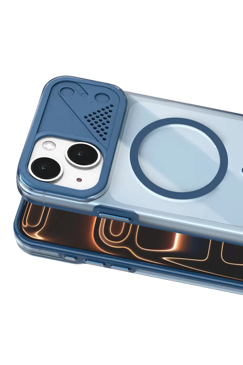 Joko Apple iPhone 15 Zinko Magsafe Kapak - Lacivert