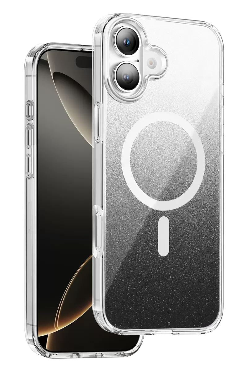 Onegif Apple iPhone 17 Sora Simli Magsafe Kapak - Siyah