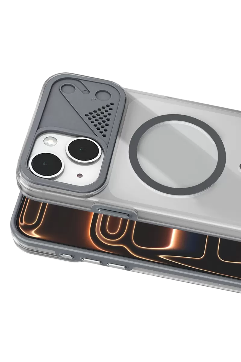 Joko Apple iPhone 15 Zinko Magsafe Kapak - Titan Gri