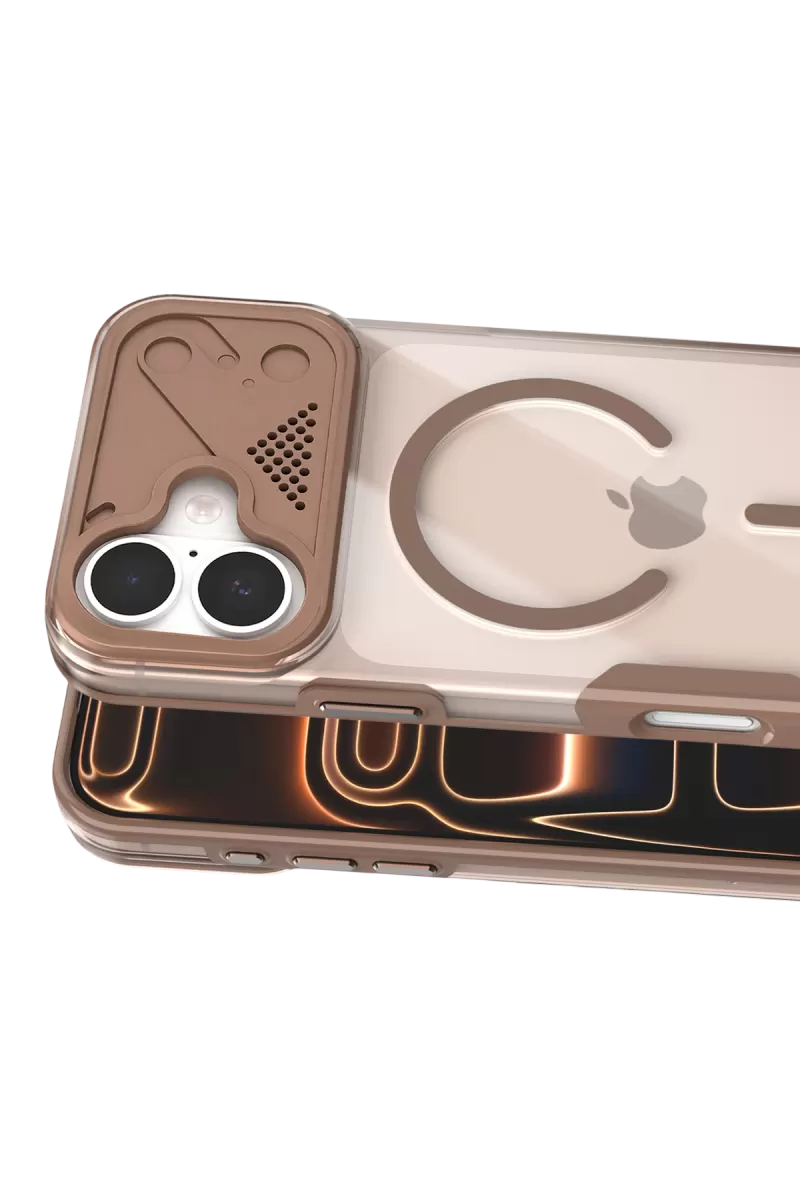 Joko Apple iPhone 17 Zinko Magsafe Kapak - Çöl Titanyum