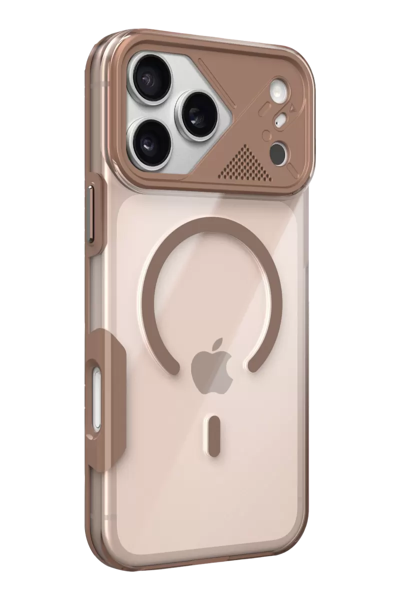 Joko Apple iPhone 17 Pro Zinko Magsafe Kapak - Çöl Titanyum