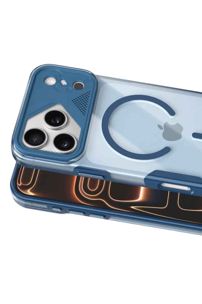 Joko Apple iPhone 17 Pro Max Zinko Magsafe Kapak - Lacivert