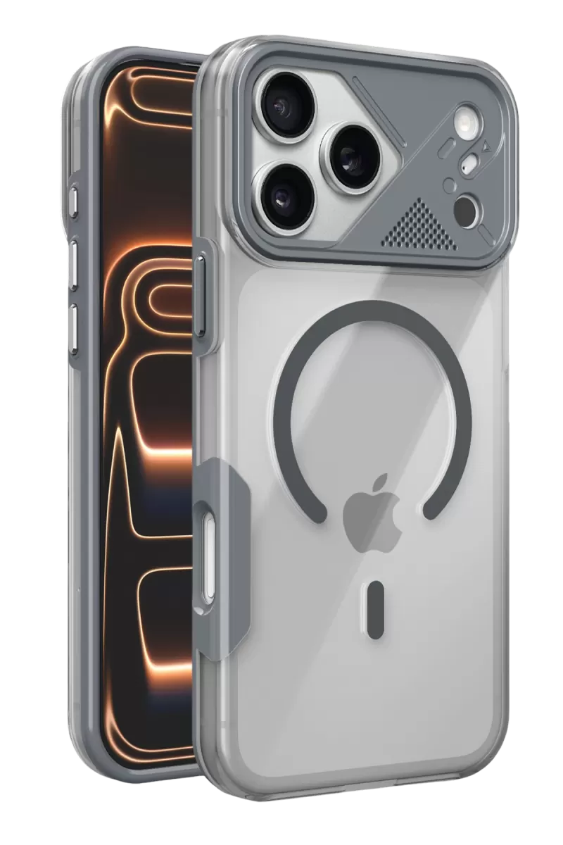 Joko Apple iPhone 17 Pro Max Zinko Magsafe Kapak - Titan Gri