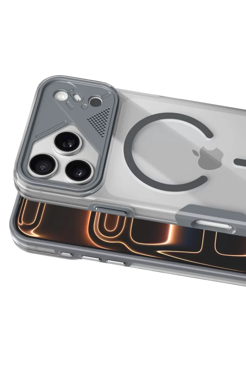 Joko Apple iPhone 17 Pro Max Zinko Magsafe Kapak - Titan Gri