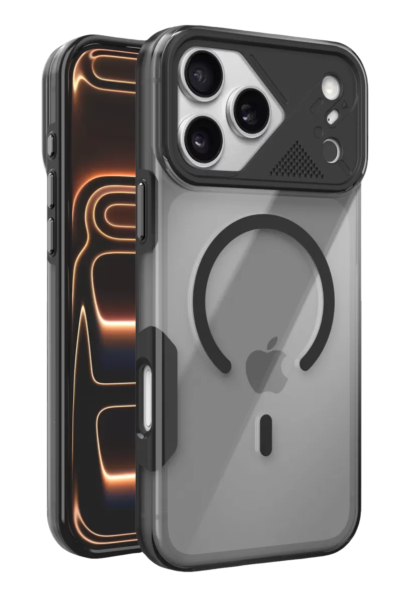 Joko Apple iPhone 17 Pro Max Zinko Magsafe Kapak - Siyah