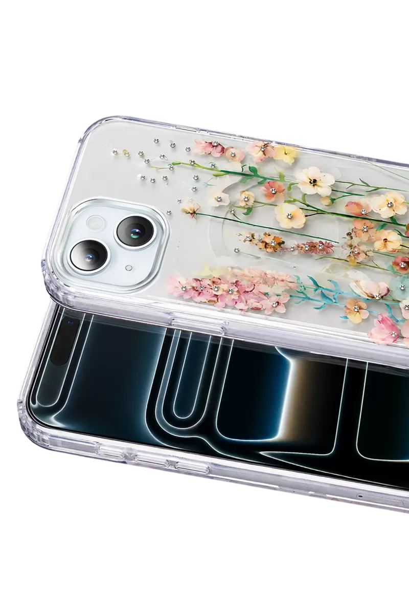 Onegif Apple iPhone 14 Desina Magsafe Kapak - Desen 1