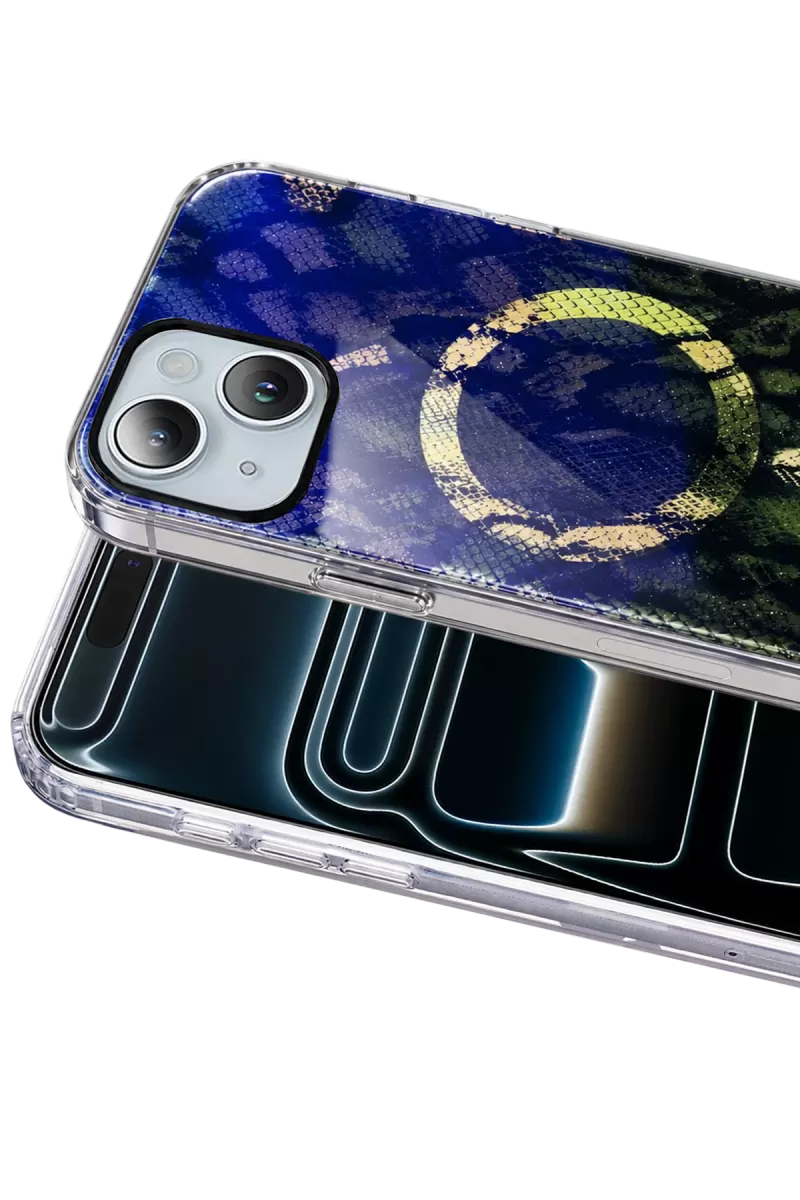 Onegif Apple iPhone 14 Desina Magsafe Kapak - Desen 7