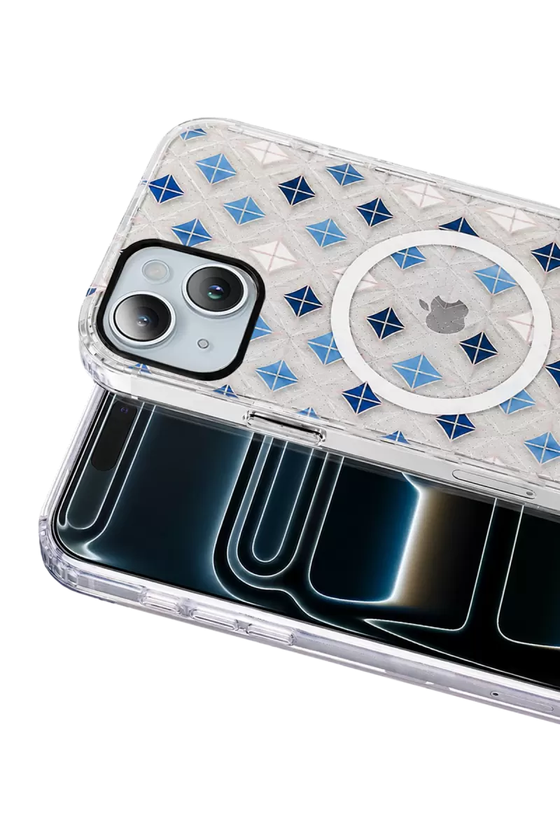 Onegif Apple iPhone 15 Desina Magsafe Kapak - Desen 4