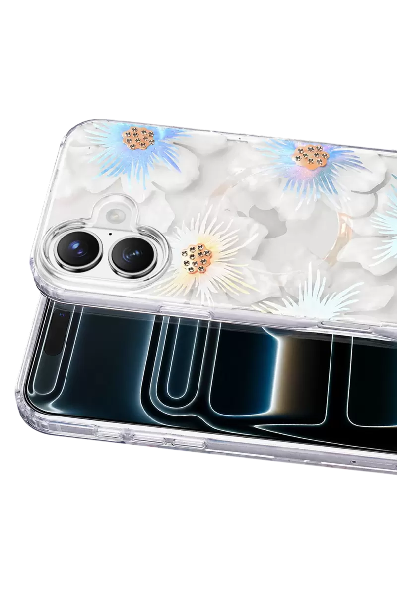 Onegif Apple iPhone 16 Desina Magsafe Kapak - Desen 2