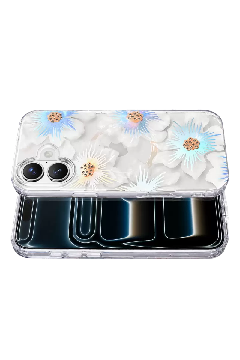 Onegif Apple iPhone 16 Desina Magsafe Kapak - Desen 2