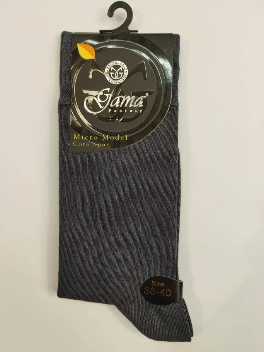 Gama 915 Erkek Mikro Modal Core Spun Pamuk Çorap