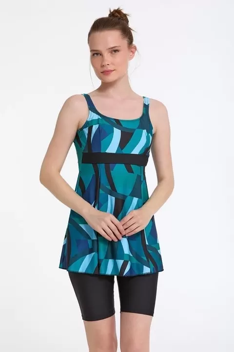 Argento 0551-326 Kadın Taytlı Tankini
