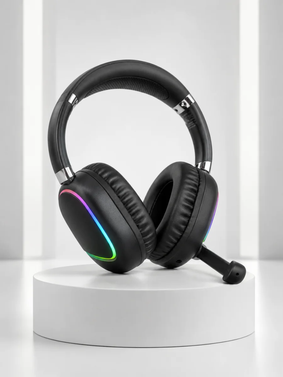 RGB SİYAH KULAKLIK MAX-17
