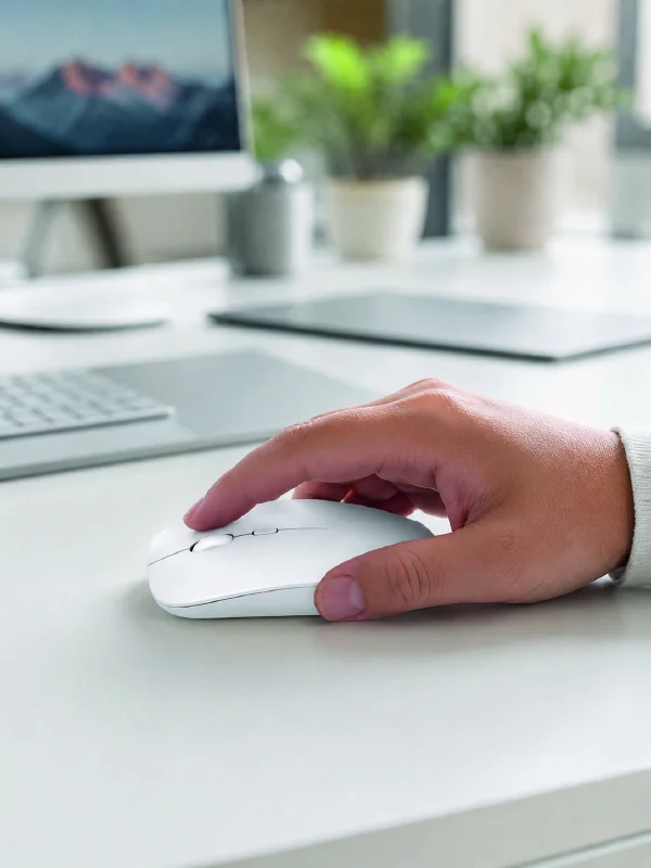 Kablosuz Bluetooth Oyuncu Mouse Sessiz Tıklama Ergonomik Wireless Fare