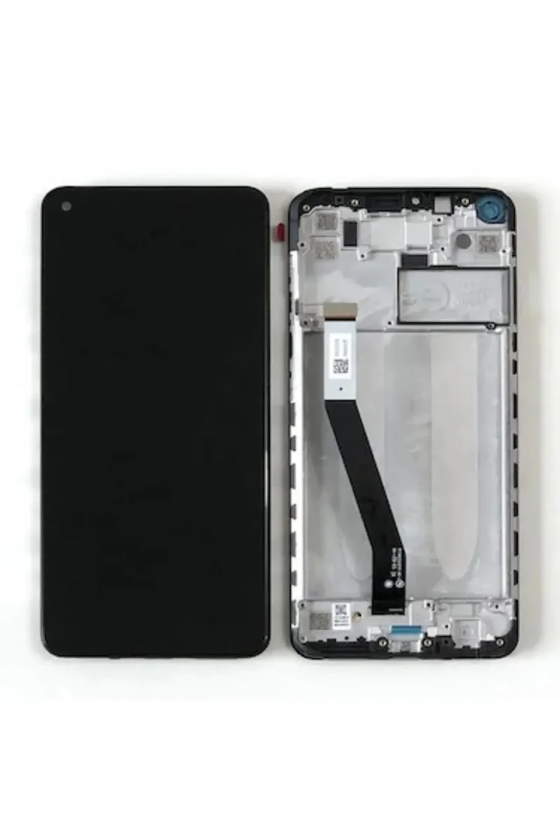 Redmi Note 9 Ekran Dokunmatik Çıtalı SRV (Siyah)