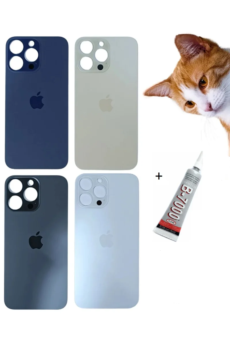 iPhone 14 PRO MAX Arka Batarya Pil Kapağı DERİN MO