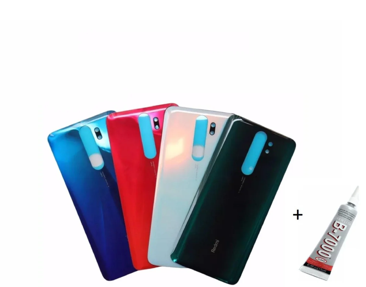 REDMİ NOTE 8 PRO Arka Batarya Pil Kapağı SİYAH (B7