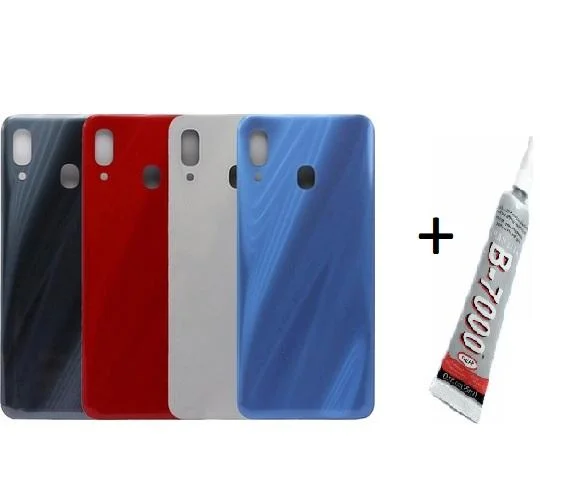 SAMSUNG A30 Arka Batarya Pil Kapağı MAVİ (B7000 15