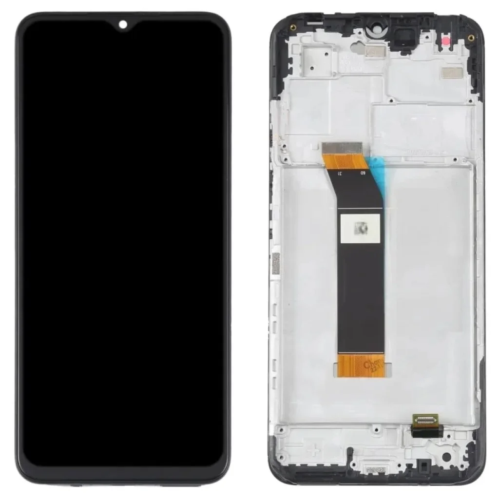 Redmi Note 10 5G Ekran Dokunmatik Çıtalı SRV (Siya