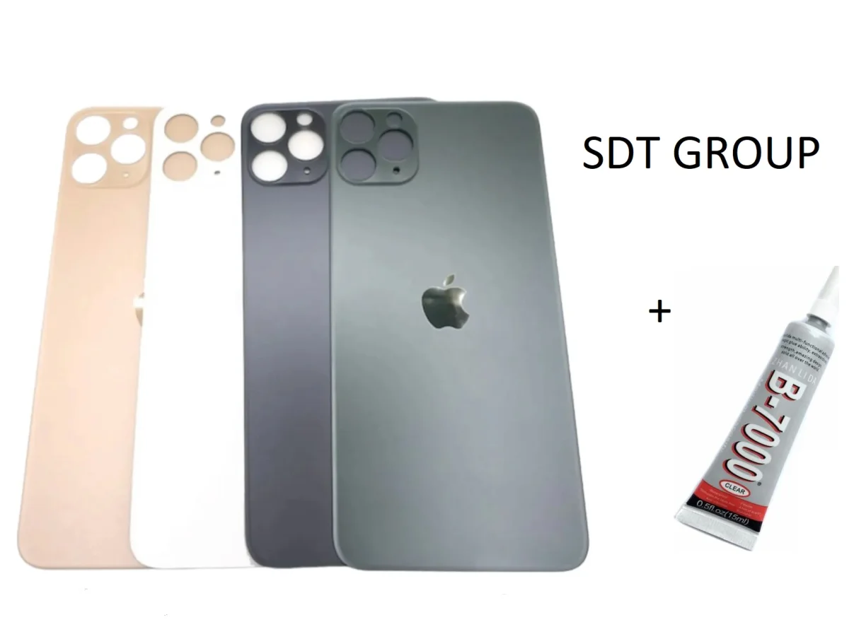 iPhone 11 PRO MAX Arka Batarya Pil Kapağı ALTIN (B