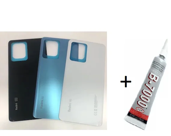 REDMİ NOTE 12 4G Arka Batarya Pil Kapağı SİYAH (B7