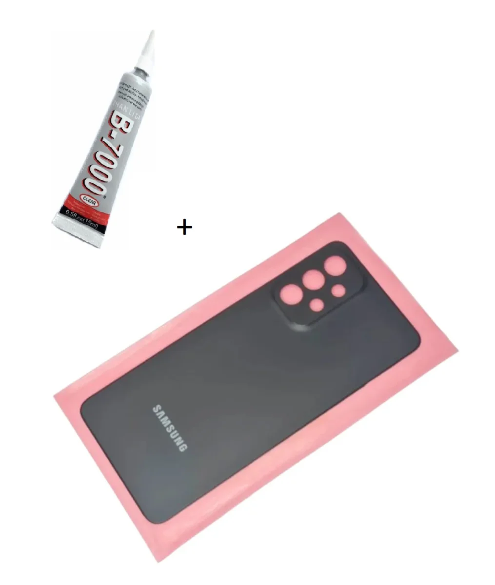 SAMSUNG A33 Arka Batarya Pil Kapağı SİYAH (B7000 1