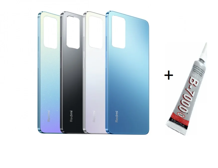 REDMİ NOTE 12 PRO Arka Batarya Pil Kapağı SİYAH (B