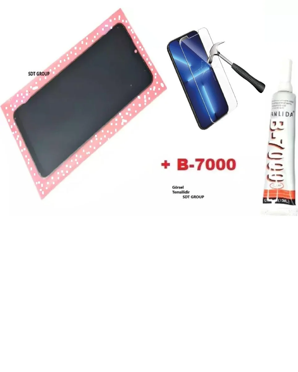 iPhone 13 Uyumlu Ekran (GX) Kırılmaz Cam +  B7000