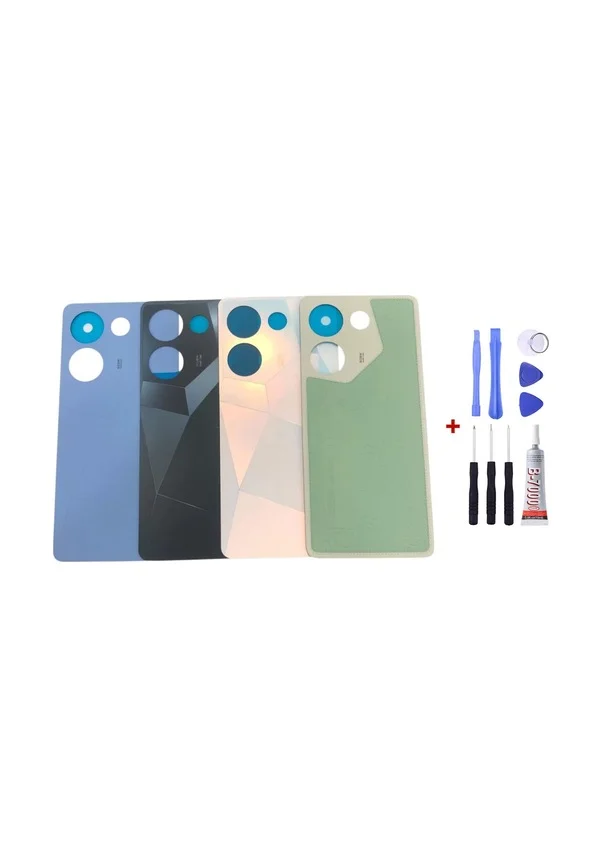 Tecno Camon 20 PRO Uyumlu Arka Cam Kapak Pil Kapağ