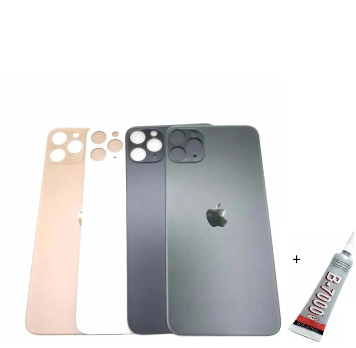 iPhone 13 PRO Arka Batarya Pil Kapağı GÜMÜŞ (B7000