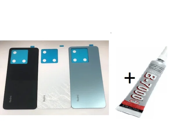 REDMİ NOTE 13 PRO 5G Arka Batarya Pil Kapağı SİYAH