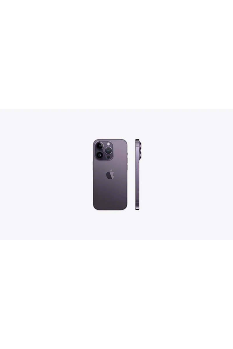 Iphone 14 Pro Max Batarya Pil Kapağı - Derin Mor