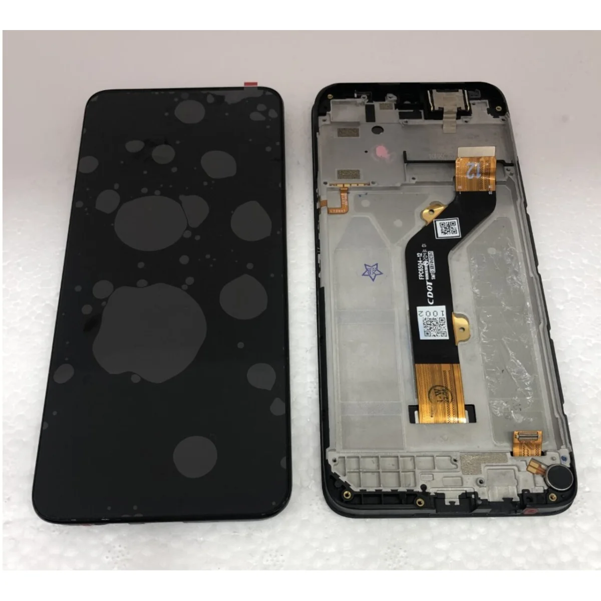 infinix Hot 10T Uyumlu Dokunmatik Ekran (Siyah)
