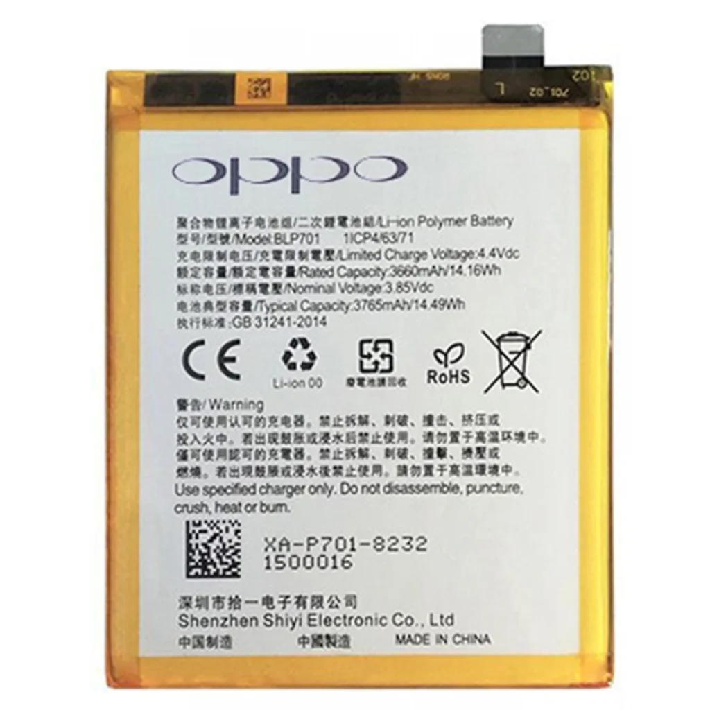 Oppo Reno 4 Lite (BLP779) Batarya Pil