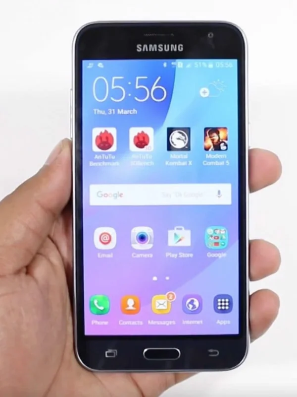 Samsung J3 Ekran Dokunmatik (Siyah)