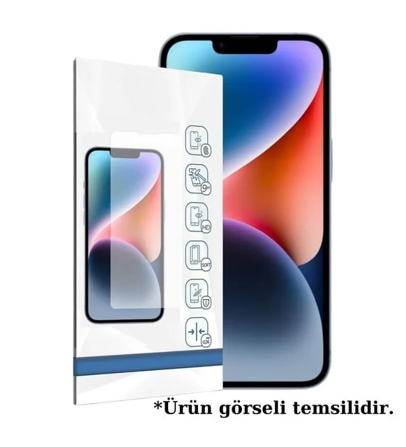 iPhone 16 KIRILMAZ EKRAN CAM KORUYUCU Şeffaf
