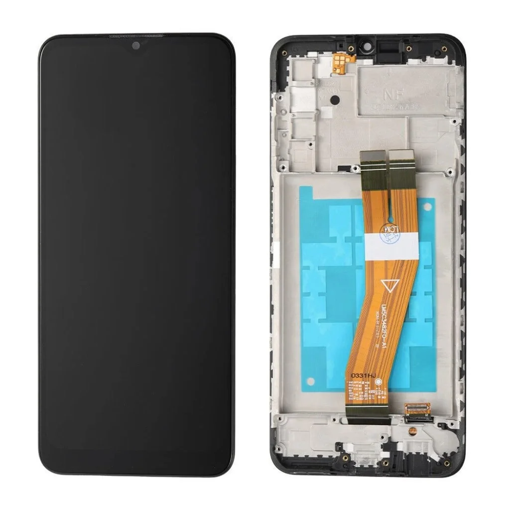 Samsung A03s Dokunmatik Ekran Çıtalı (Siyah)