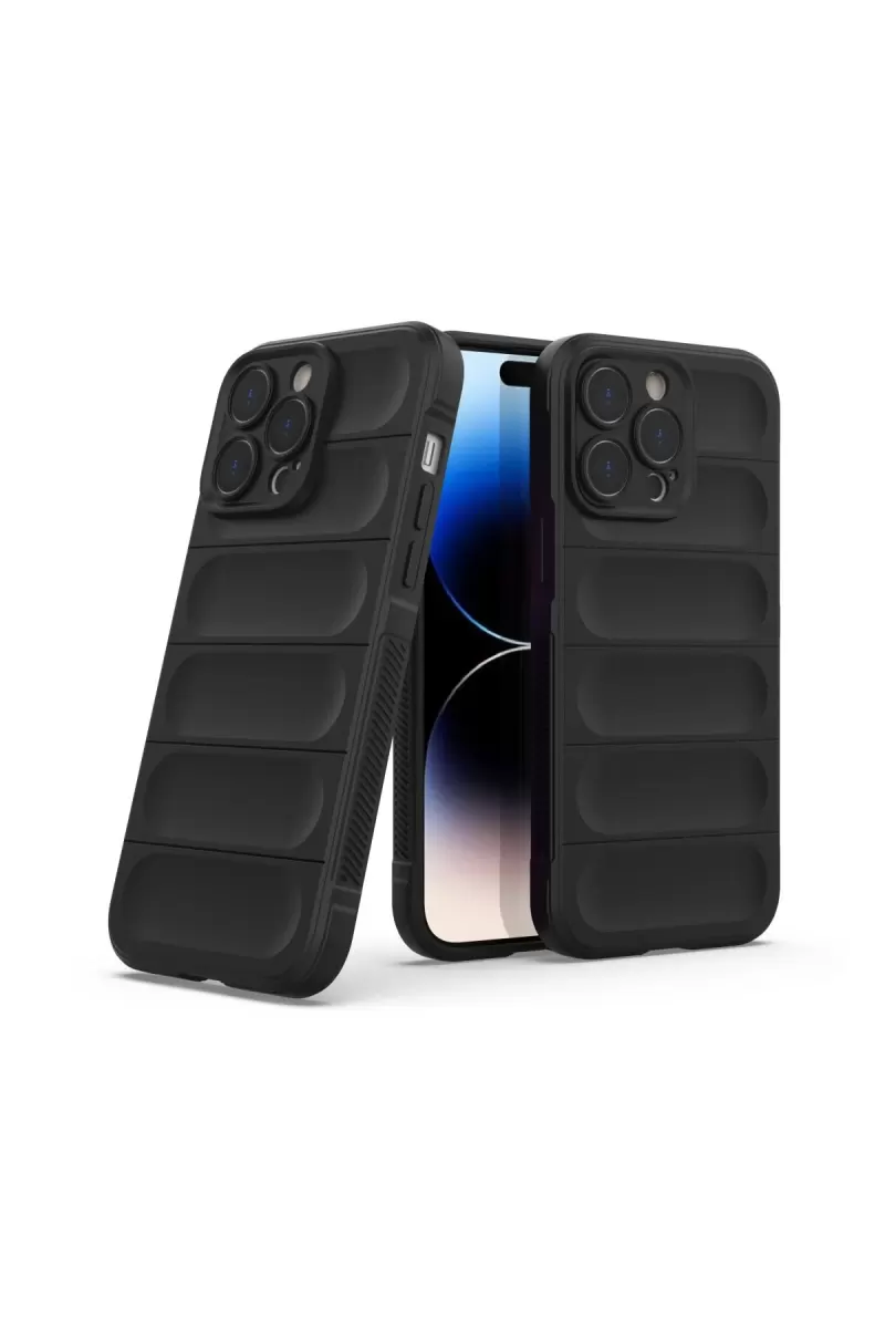 Newface Apple iPhone 14 Pro Max Kılıf Optimum Silikon - Siyah