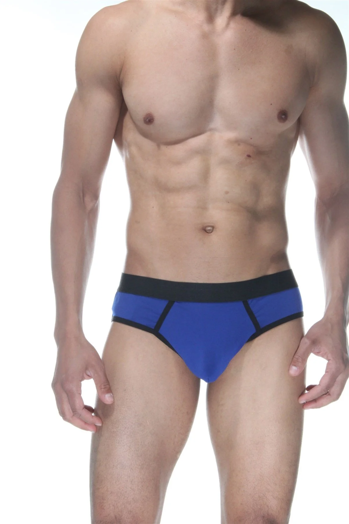 Mavi Jockstrap Fantezi İç Giyim