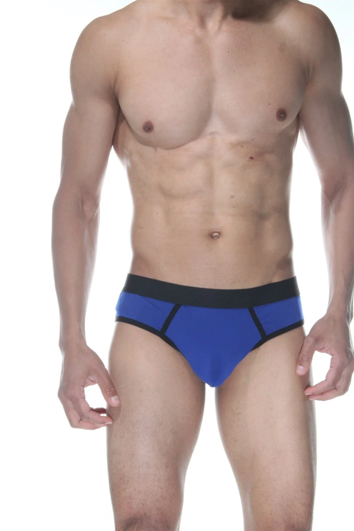 Mavi Jockstrap Fantezi İç Giyim