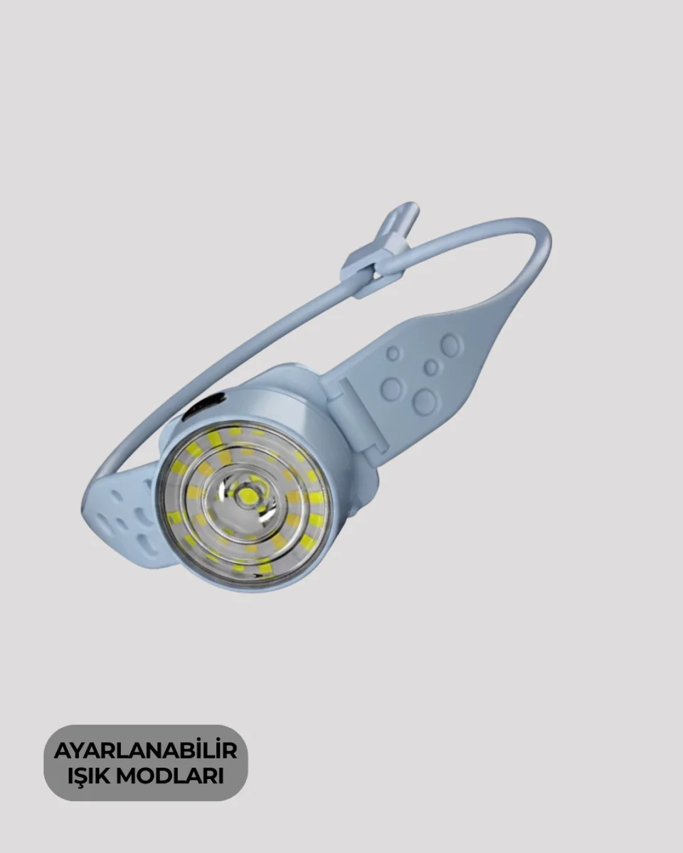 Kampçı Kafa Lambası Su Geçirmez Çok Modlu LED Yeni Nesil