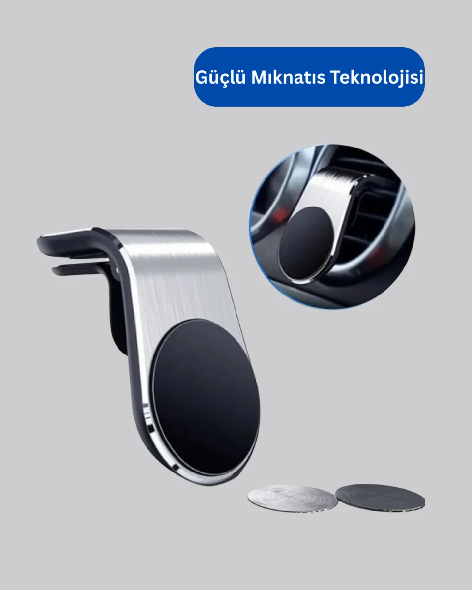 Kalorifer Izgaralı Manyetik Telefon Tutucu – Sarsıntı Geçirmez Yeni Nesil