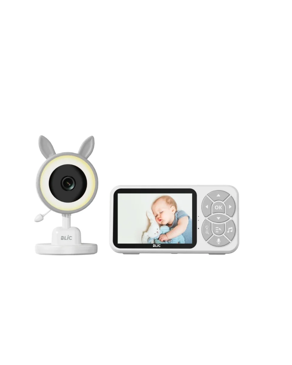 LCD Ekranlı Bebek İzleme Kamerası Ninnili Gece Görüşlü Güvenlik Sistemi Yeni Nesil