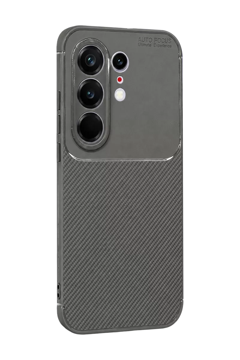 Newface Tecno Camon 50 Pro 5G Auto Focus Karbon Kapak - Gri